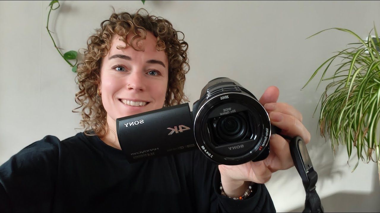 De POV camcorder, klaar om te filmen
